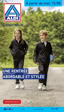 ALDI couverture de brochure