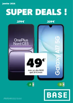 BASE couverture de brochure