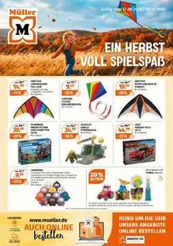 Müller DE folder voorblad