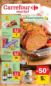 Carrefour Market couverture de brochure