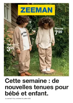 Zeeman couverture de brochure