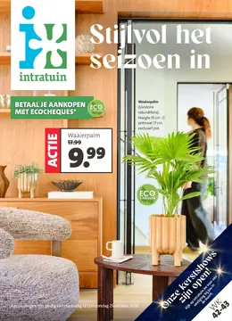 Intratuin folder voorblad