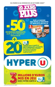 Hyper U couverture de brochure