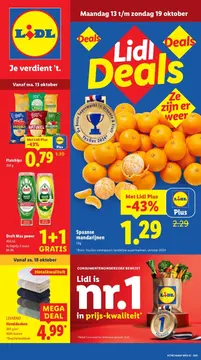 Lidl folder voorblad