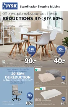 JYSK couverture de brochure