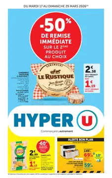 Hyper U couverture de brochure