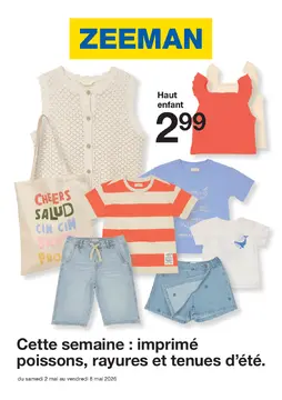 Zeeman couverture de brochure