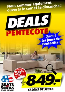 Seats and Sofas couverture de brochure