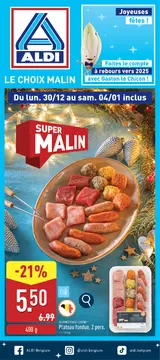 ALDI couverture de brochure