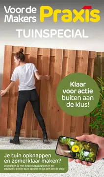 Praxis Tuinspecial folder voorblad