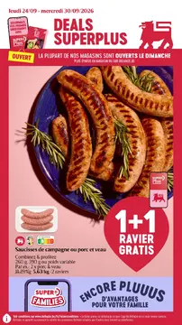 Delhaize couverture de brochure