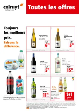 Colruyt couverture de brochure