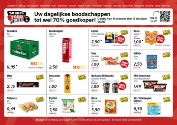 Budget Food folder voorblad