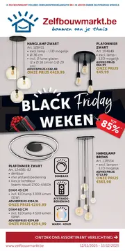 Zelfbouwmarkt folder voorblad
