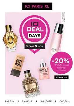 ICI PARIS XL folder voorblad