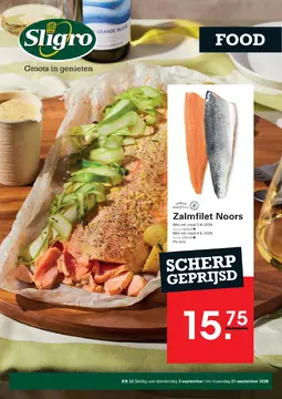 Sligro folder voorblad