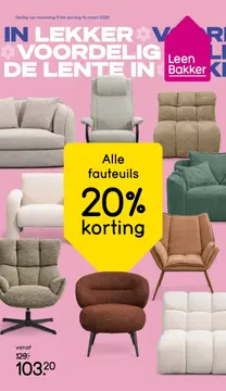 Leen Bakker folder voorblad