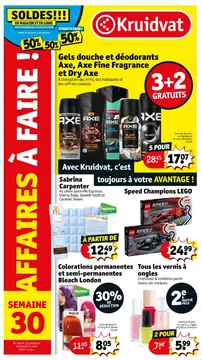Kruidvat couverture de brochure