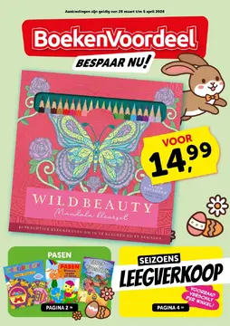 BoekenVoordeel folder voorblad