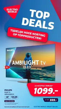 Electro World folder voorblad