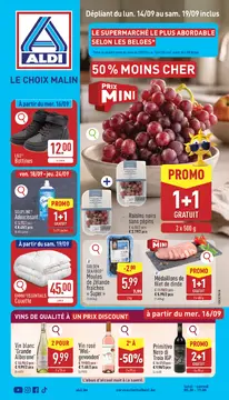 ALDI couverture de brochure