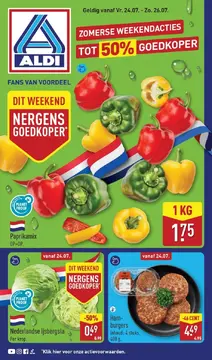 ALDI folder voorblad