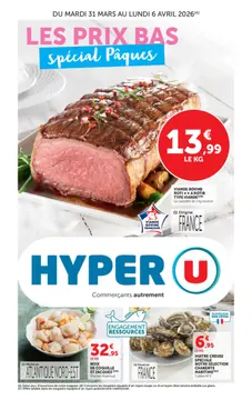 Hyper U couverture de brochure