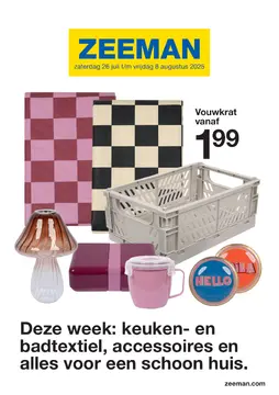 Zeeman folder voorblad