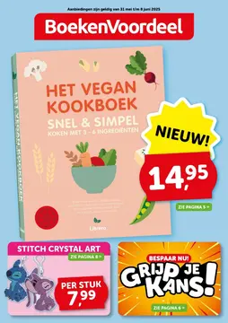 BoekenVoordeel folder voorblad