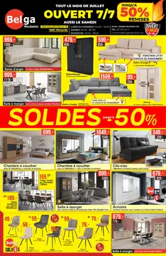 Belga Meubelen couverture de brochure