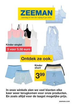 Zeeman folder voorblad