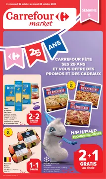 Carrefour Market couverture de brochure