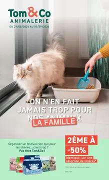 Tom & Co couverture de brochure