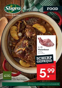 Sligro folder voorblad