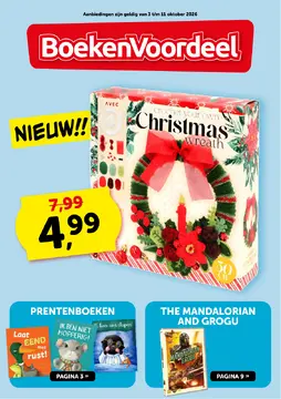 BoekenVoordeel folder voorblad