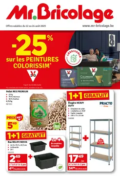 Mr Bricolage couverture de brochure