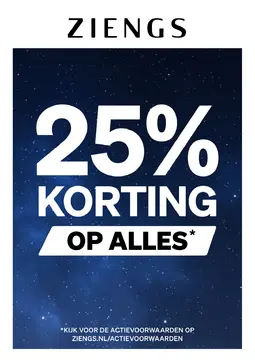 Ziengs Schoenen folder voorblad