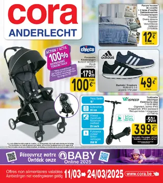 Cora couverture de brochure
