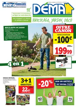 DÉMA couverture de brochure