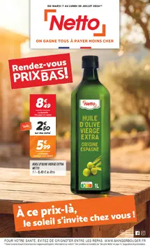 Netto couverture de brochure