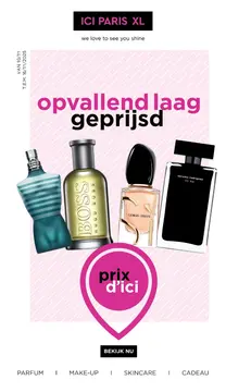 ICI PARIS XL folder voorblad