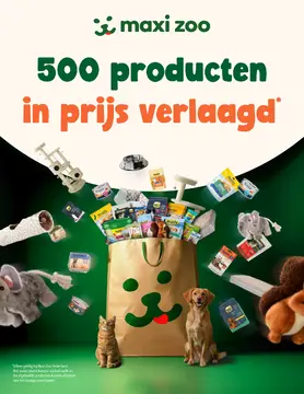 Maxi Zoo folder voorblad