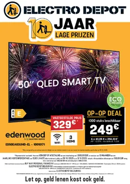 Electro Depot folder voorblad