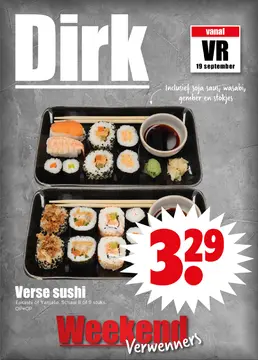 Dirk Weekendverwenners folder voorblad