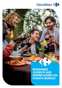 Carrefour couverture de brochure