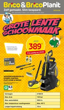 Brico Lente Schoonmaak folder voorblad