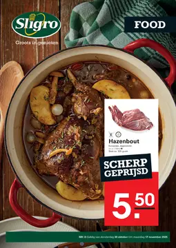 Sligro folder voorblad