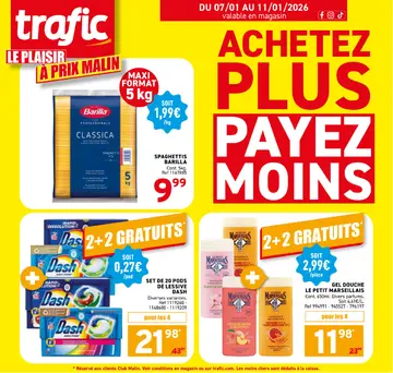 Trafic couverture de brochure