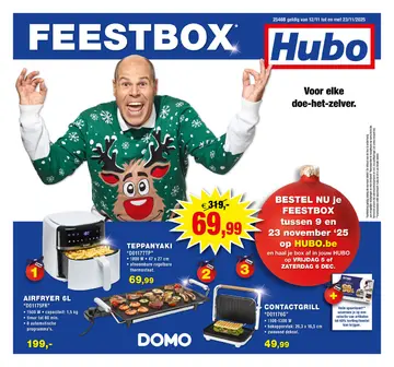 Hubo folder voorblad