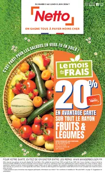 Netto couverture de brochure